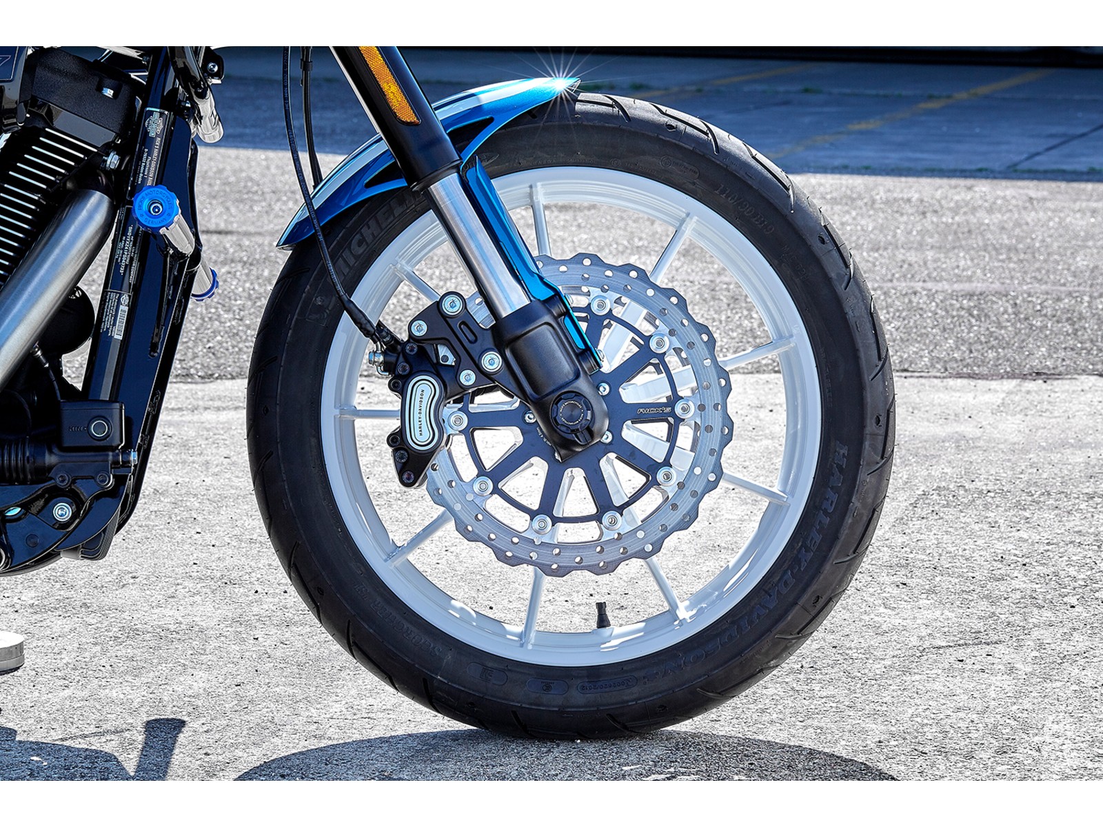 Frontfender 19" Softail M 8, Low Rider S, ST ab 2020 – Bild 3